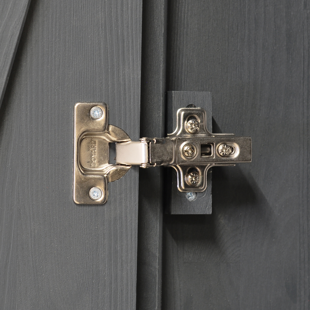 Шкаф для одежды деревянный 2 двери Мадейра 104х59х211 см из массива сосны, с полками и штангой