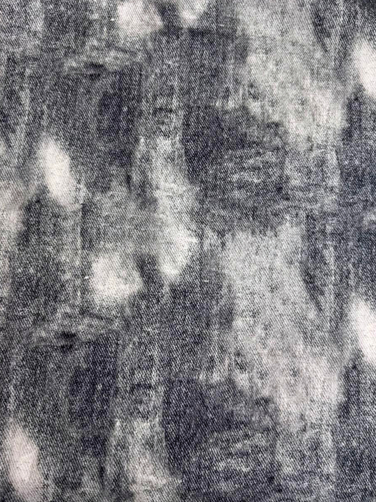 Коттон принт разводы синий/молочный BST3847 C5