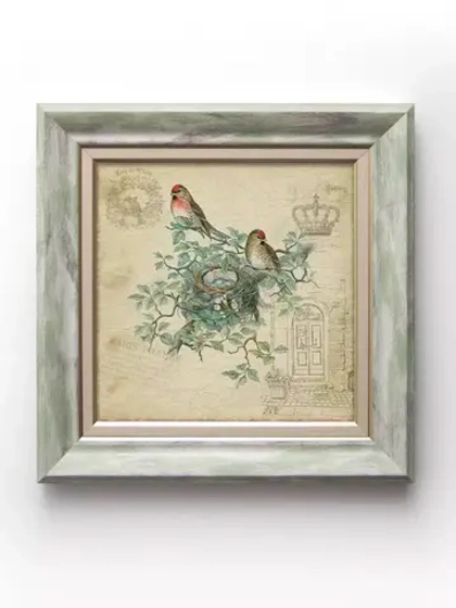 Картина на стену интерьерная на холсте 27,5*27,5 см