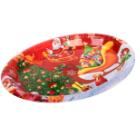 Поднос пластиковый «Добрый Дедушка Мороз» 24*32,5см