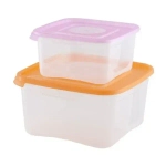 Комплект контейнеров СВЧ 0,46л, 1л.квадро КАСКАД