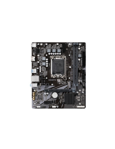 Gigabyte H610M K DDR4 (H610M K DDR4, RTL Socket 1700, Intel®H610, 2xDDR4-3200, HDMI, 1xPCI-Ex16, 1xPCI-Ex1, 2xSATA3(RAID 0/1/5/10), 1xM.2, 8Ch Audio, GLan, (4+2)xUSB2.0, (2+2)xUSB3.2, mATX, RTL (10)")