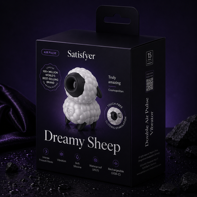 Вакуумно-волновой вибростимулятор Dreamy Sheep (овечка)
