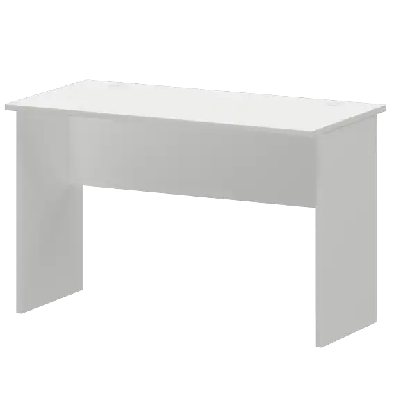 Стол с левым и правым кабель каналом А-002.60.К Белый 1200x600x760 Арго
