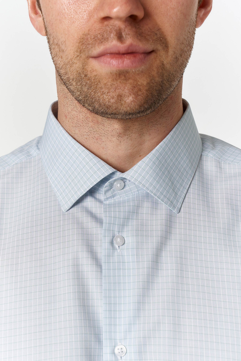 Сорочка мужская VESTER короткий рукав, бамбук/пэ 71415 09