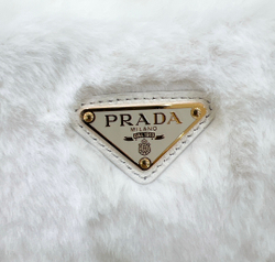 Prada Re-Edition Shearling Mini Bag