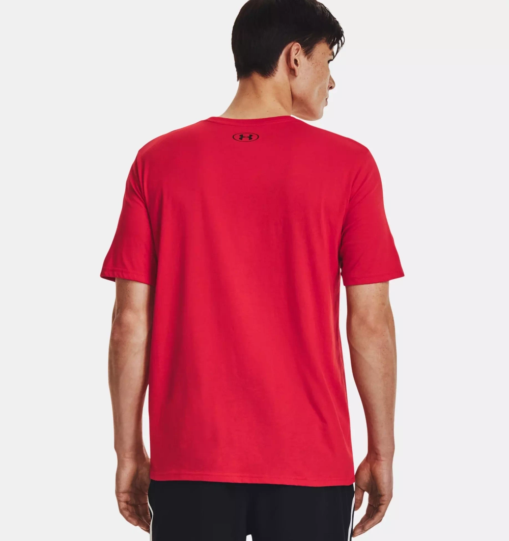 Футболка мужская Under Armour SPORTSTYLE LEFT CHEST SS-RED