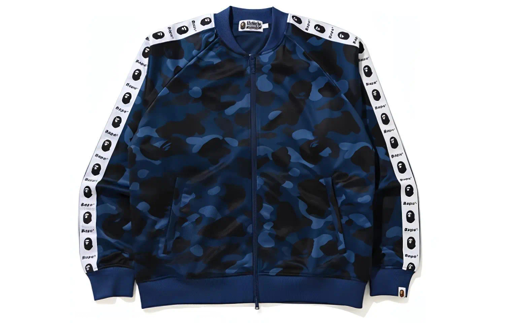 A Bathing Ape Color Camo Tape Jersey