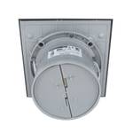 Энергосберегающий бесшумный вентилятор ММ-Р 06 UE стекло квадрат 100 м³/час 5,5 Вт с обратным клапаном темно серый