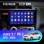 Teyes CC2 Plus 10,2" для Honda Fit, Jazz 3 2013-2020