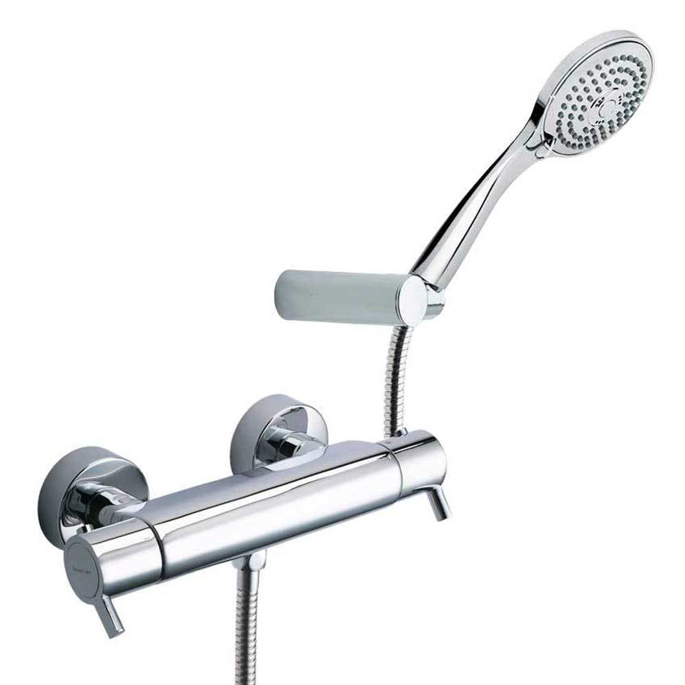 Смеситель термостатический для ванны с душевым комплектом DRAKO 333402T3