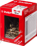 ЗУБР М6 х 40 мм, клиновой анкер, 100 шт (302032-06-040)