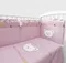 Набор в кровать для новорожденных Lollycottons Deni, Розовый