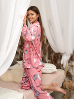 [m]Пижама женская велюровая 2506