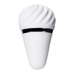 Белый вибромассажер 9,6см Satisfyer Little Wand