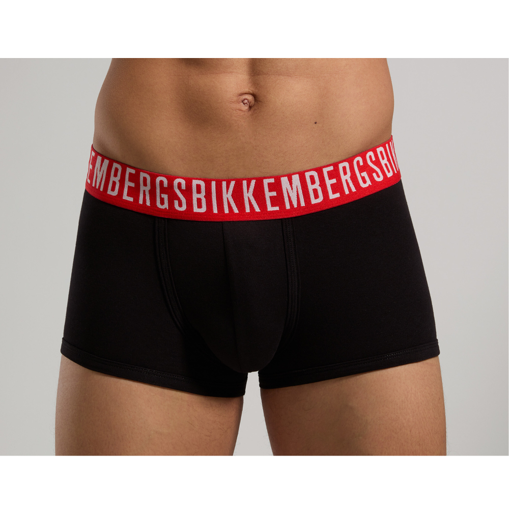 Мужские трусы хипсы (черный, темно-синий, белый) набор 3 в 1 Bikkembergs FASHION COTTON BKK1UTR09TR/3