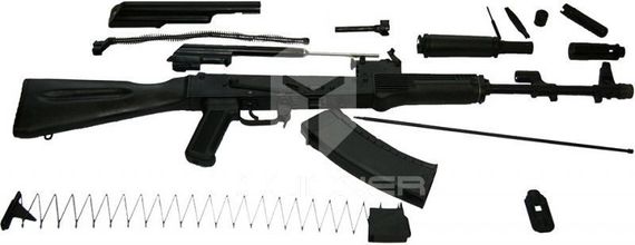 Макет Массо-габаритный AK-74М стац. приклад