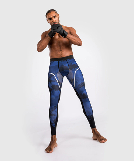 Компрессионные штаны Venum Electron 3.0 Navy Blue