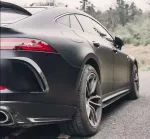 Карбоновые боковые юбки для MERCEDES BENZ AMG X290 GT43 GT50 GT53 GT63 2018+ АМГ Мерседес Бенц