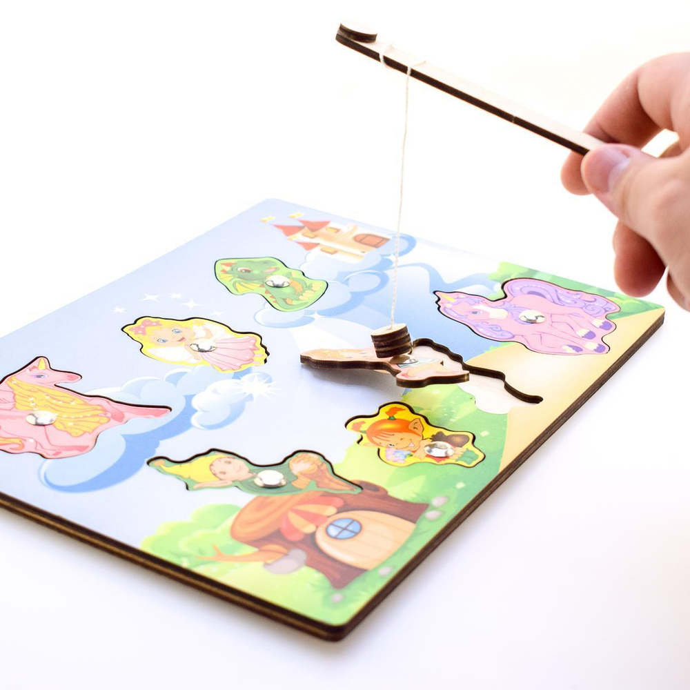 Магнитная рыбалка сказочные герои