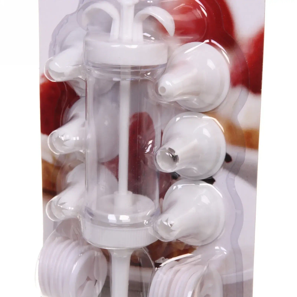 Кондитерский шприц с насадками 16шт «Кондитер»