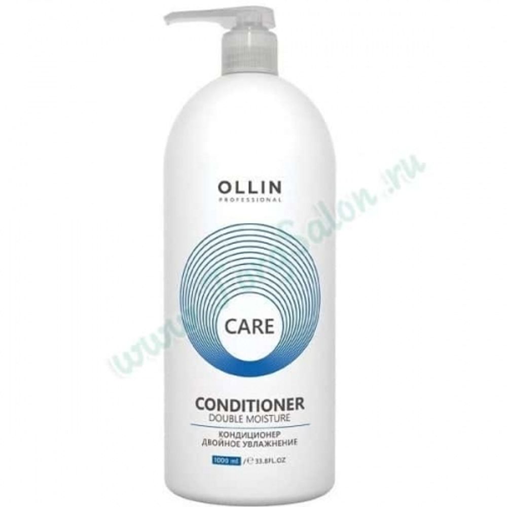 Кондиционер для волос двойное увлажнение «Double Moisture Conditioner», Care, Ollin, 1000 мл.