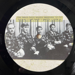 Винтажная виниловая пластинка LP The Beach Boys Studio Sessions 61 62 (Italy 2000)