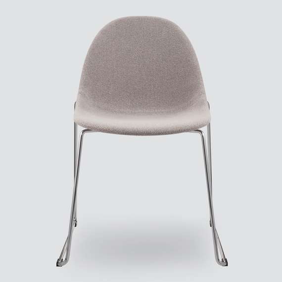 Стул Vid Soft серый, ножки хром