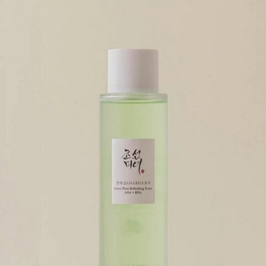 Освежающий кислотный тонер с зелёной сливой BEAUTY OF JOSEON Green Plum Refreshing Toner: AHA+BHA