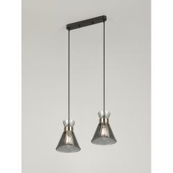 Светильник подвесной (подвес) Rivoli   9187-302 2хЕ27 60 Вт модерн