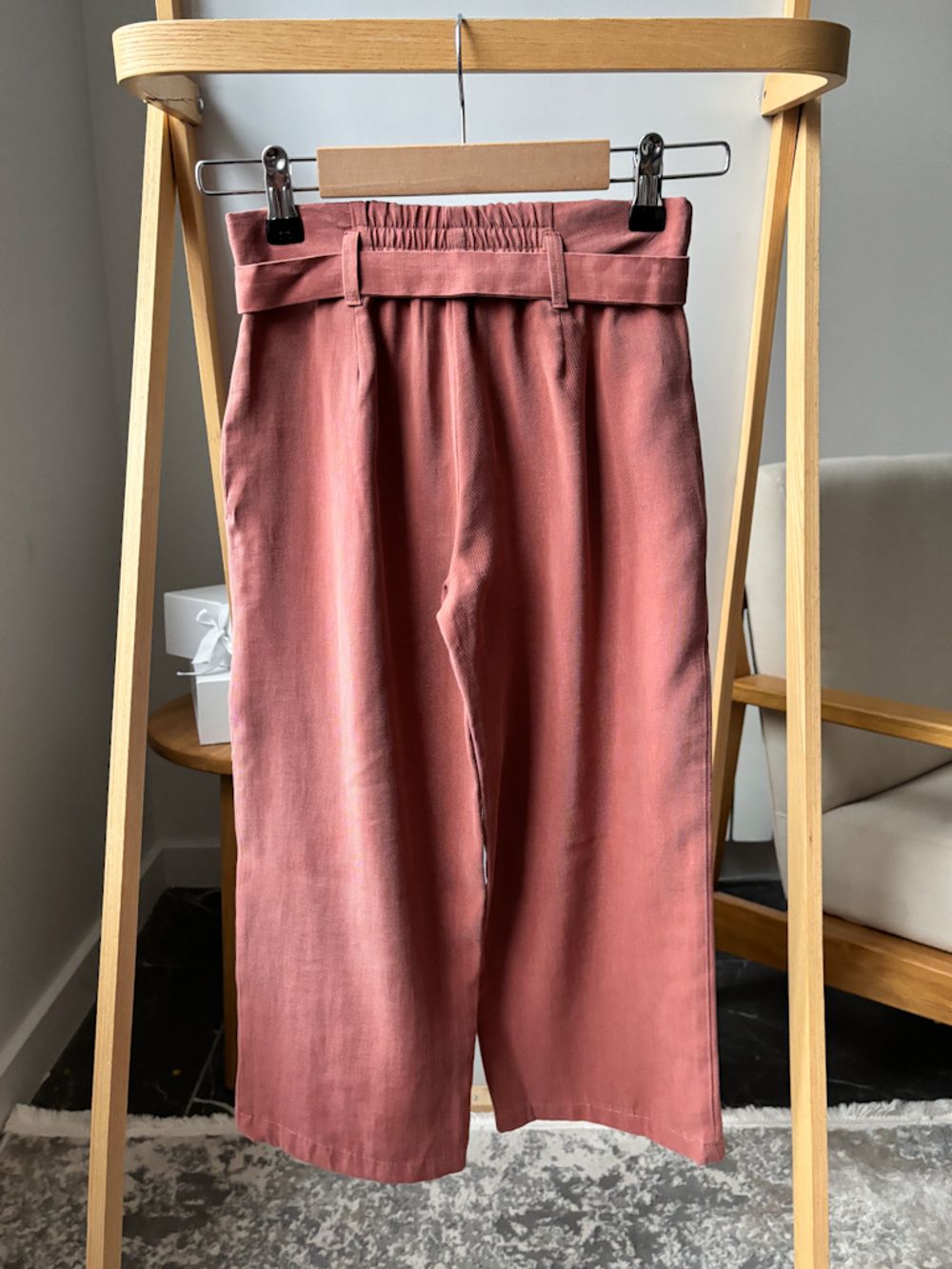 Хлопковые брюки Zara, 128