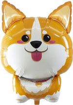Шар (32''/81 см) Фигура, Корги, 1 шт. в упак.