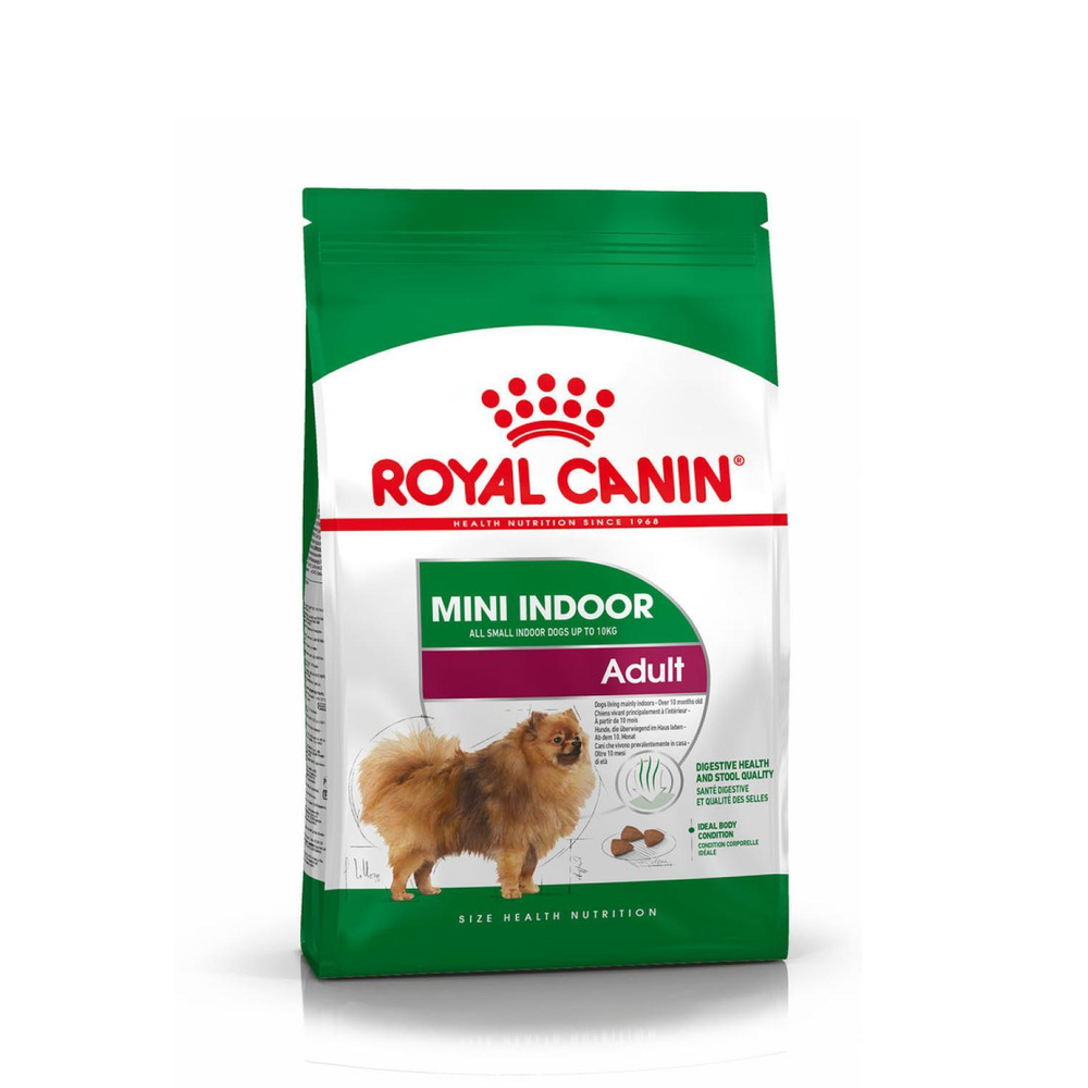 Royal Canin Mini Indoor Adult Корм сухой для взрослых собак мелких размеров живущих в помещении 3 кг