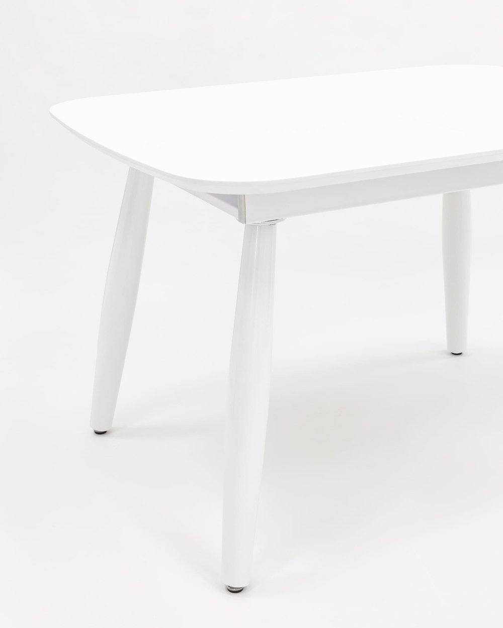 Стол обеденный Чикаго раскладной 120-160*90 белый