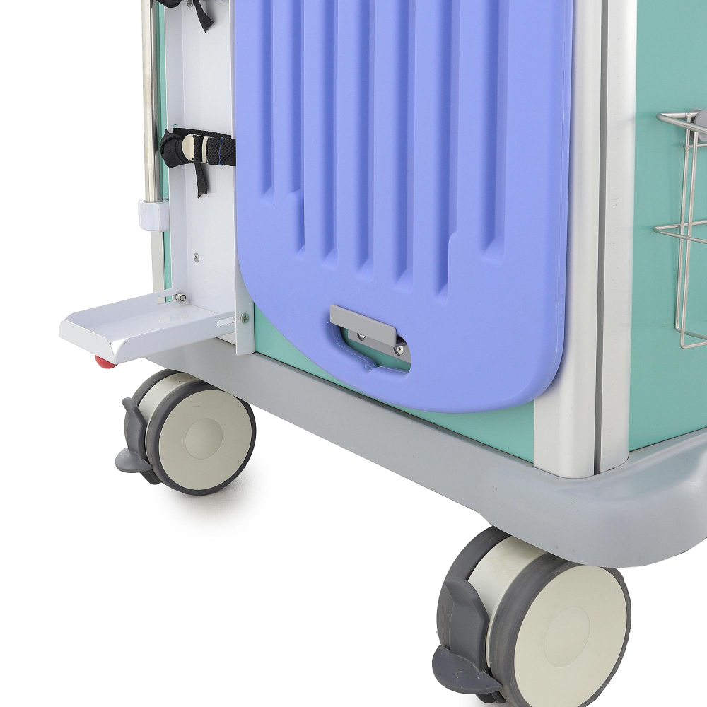 Тележка медицинская Med-Mos РЕТ05 ТМ-008АН-00 для экстренной медицинской помощи и реанимации