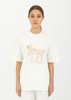 ФУТБОЛКА | L | МОЛОЧНЫЙ (270-03)