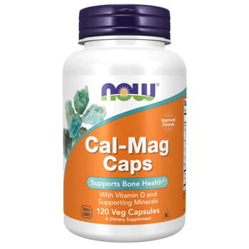 Now Foods Cal-Mag Caps 120 capsules , Кальций и Магний