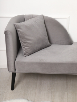 Кушетка Berger серый/венге