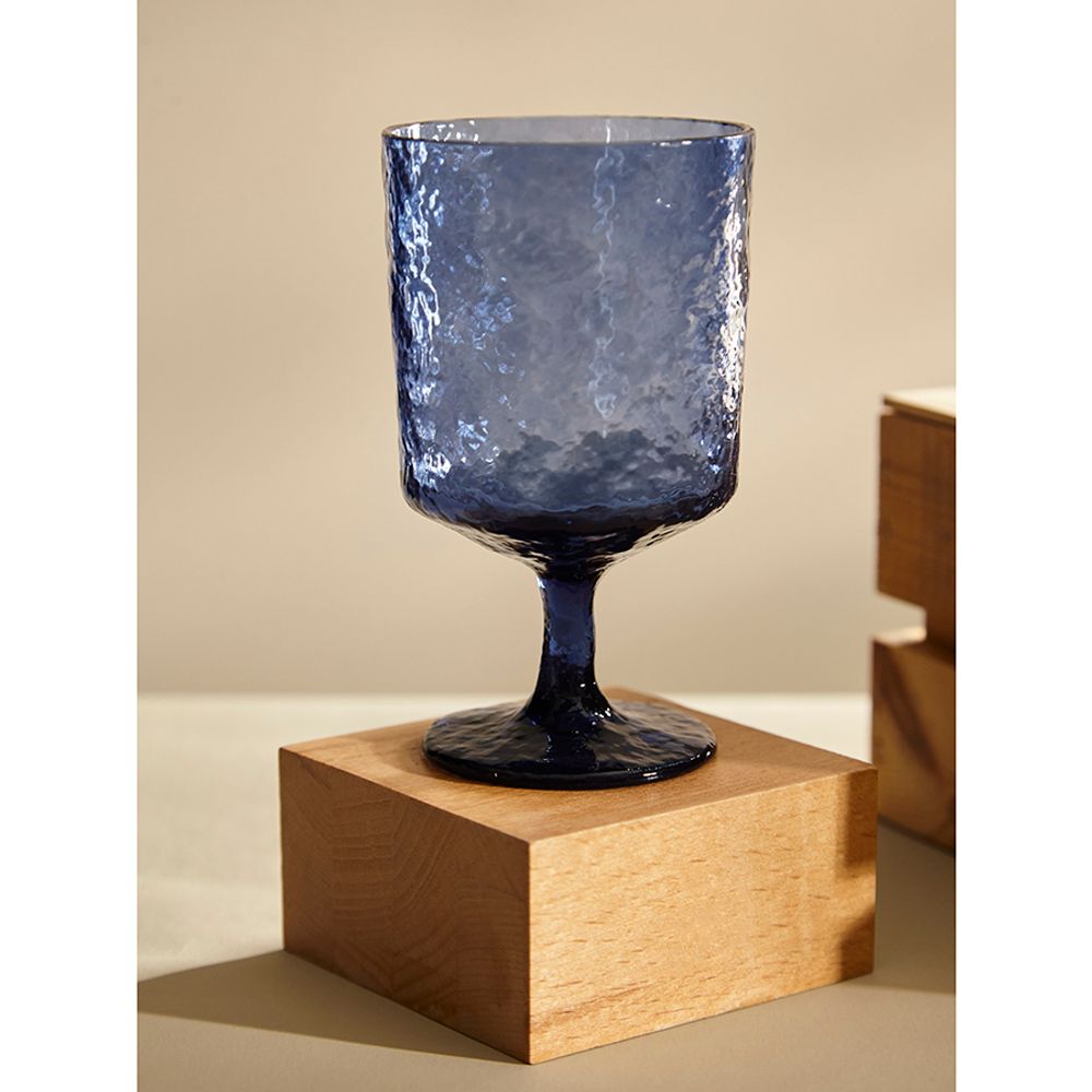 Набор бокалов из акрила Arctic для вина, 280 мл, синий, 4 шт.