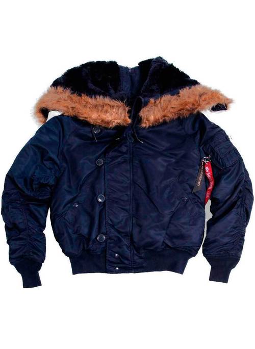 Куртка Мужская Alpha N-2B Flight Jacket (т.синяя - r.blue)