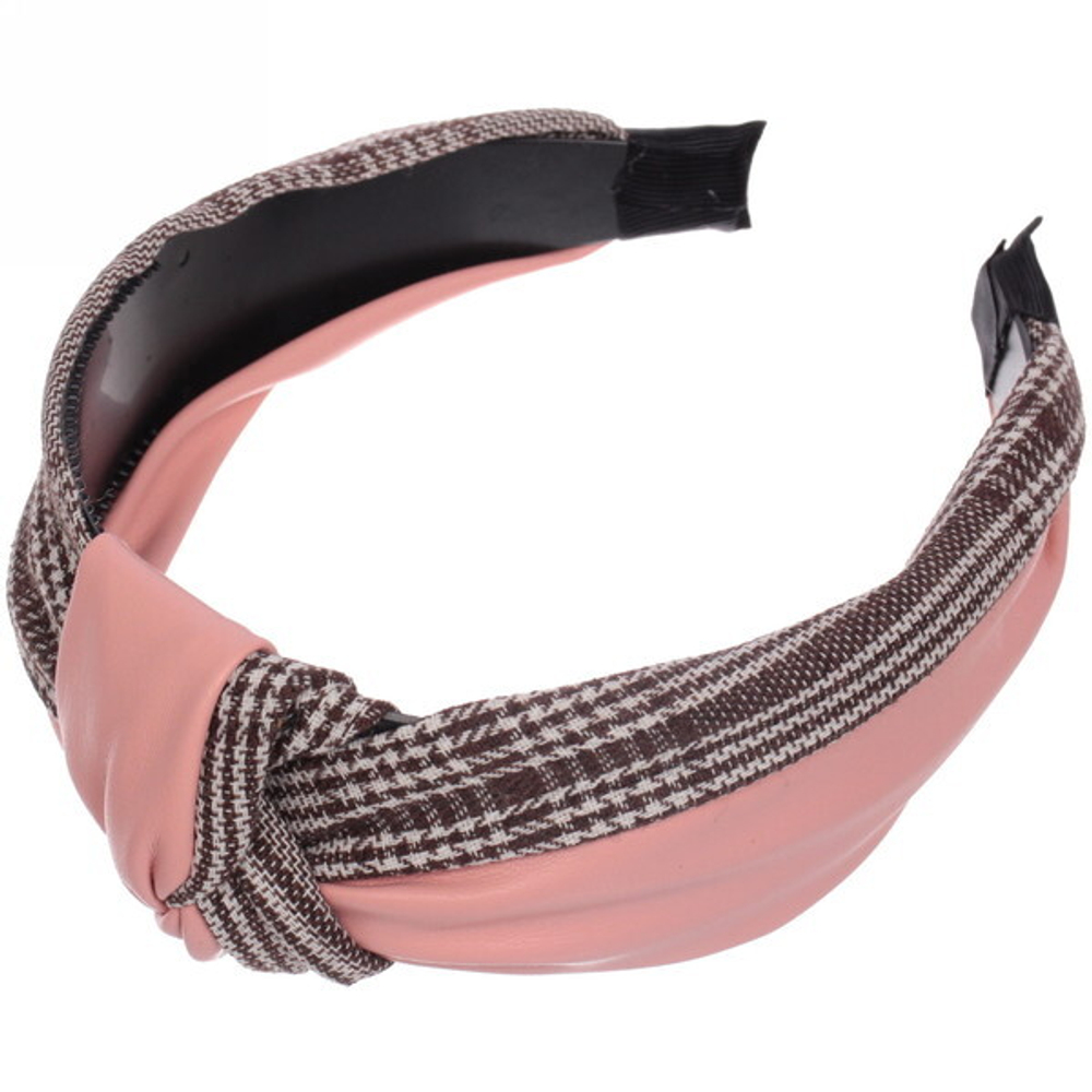 Ободок для волос «Krasotka - Bella», ширина 4см, микс 6 цветов