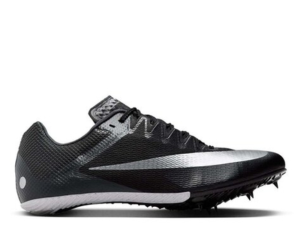 Шиповки беговые Nike Zoom Rival Sprint U Черно-Серебряные