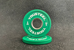 Малый диск 1 кг полиуретановый, зеленый