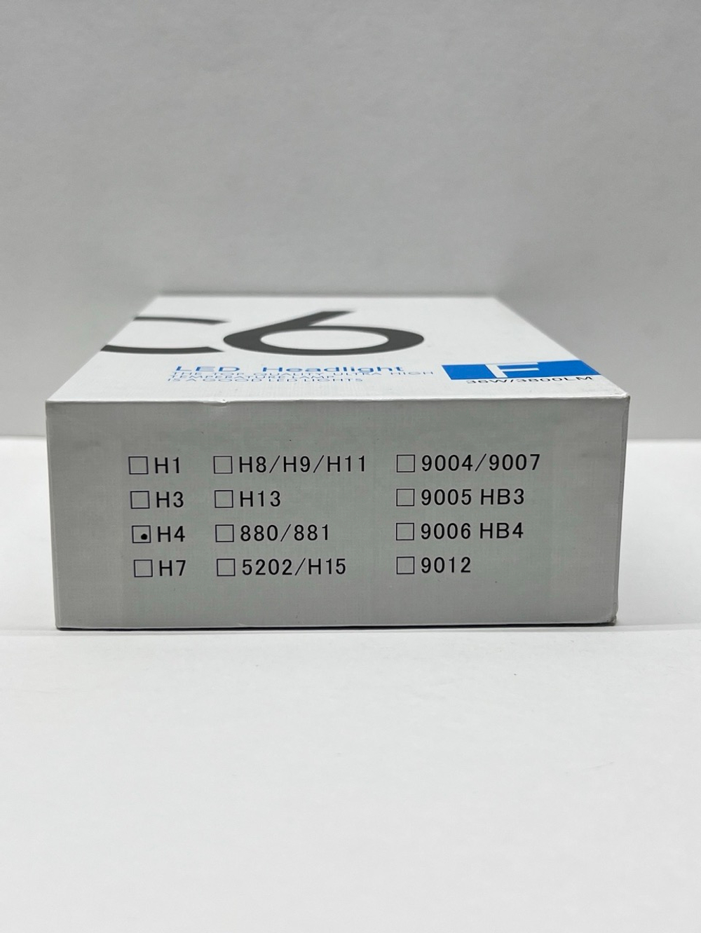 H4 / Автомобильные светодиодные лампы, H4, 36W, 3800 Lm, 12 вольт, LED Headlight C6, Серия СИ Шесть, TG (2 шт. / комплект)