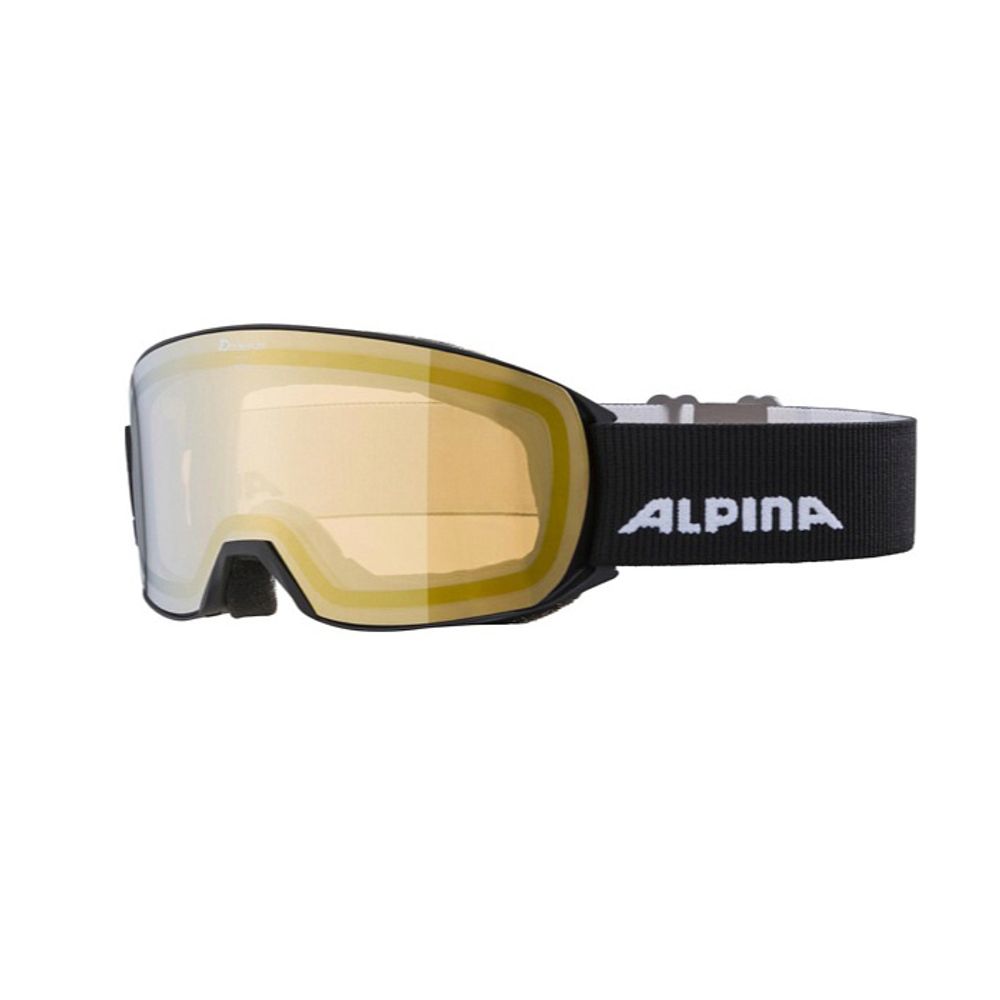 Очки горнолыжные Alpina Alpina Narkoja Q-Lite Black (б/р)