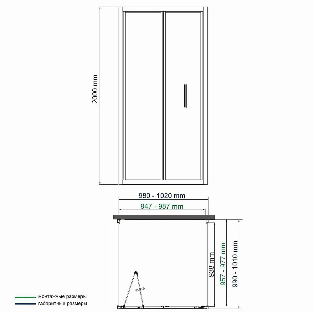 Душевой уголок WasserKRAFT Weser 78F 78F42 100х100 профиль серебристый/стекло прозрачное
