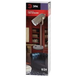 Настольный светильник ЭРА N-117-Е27-40W-GY серый