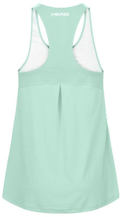 Топ теннисный Head Agility Tech Tank Top - pastell green/print vision