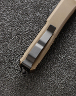 Автоматический складной нож SteelBro Ultratech T/E Tanto Black Cerakote Midnight Bronze VG-10 123-1MDBZCS (темно-бронзовый)