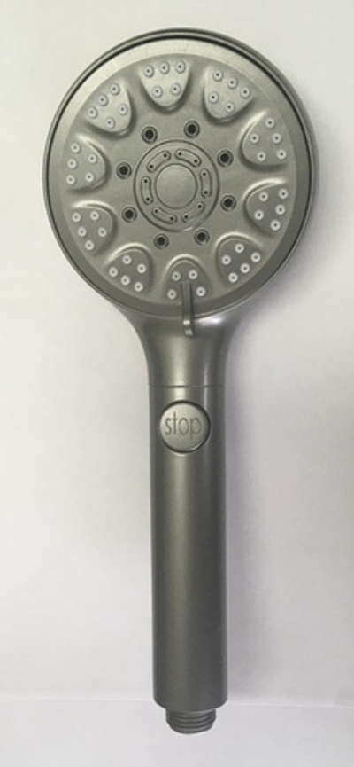 Лейка для душа (5 поз.) в пакет, ГРАФИТ  ViEiR (100/1шт)